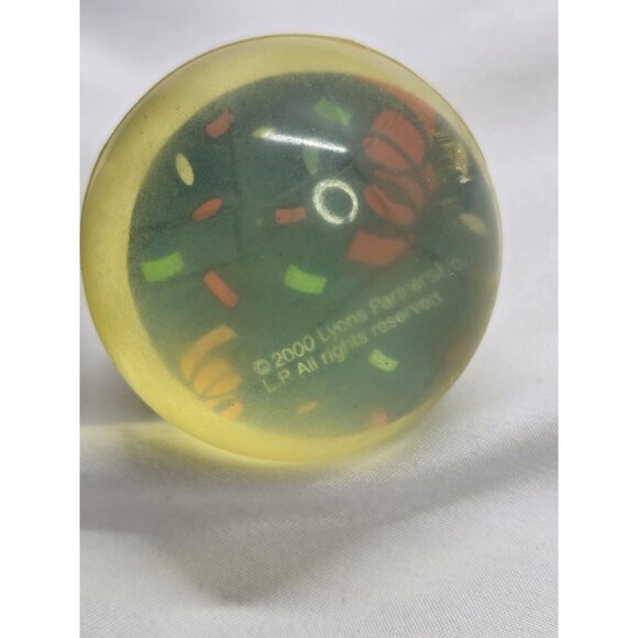 Vintage 2000 Lyons Partnership Barney And Baby Bop Rubber Ball Lot Of 2 - Picture 6 of 11